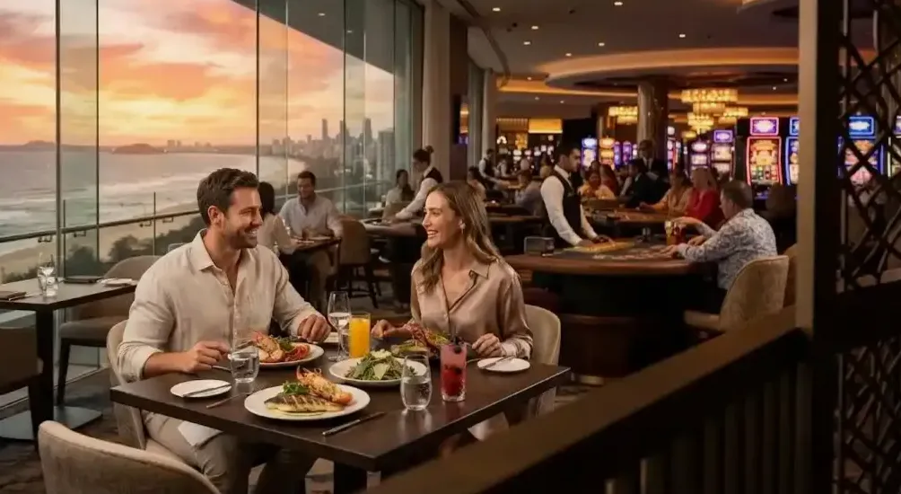 Bartender finishing a cocktail